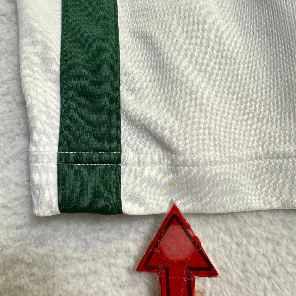 Nike Team Dri-Fit Cougars Basketball Jersey Men XL White/ Green #30‎